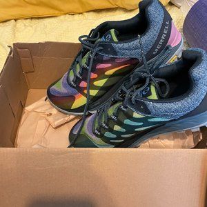 Merrell trail running shoes, womens 9.5 wide, brand new